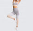 the keeper SET full length legging & crop colour block pale blush